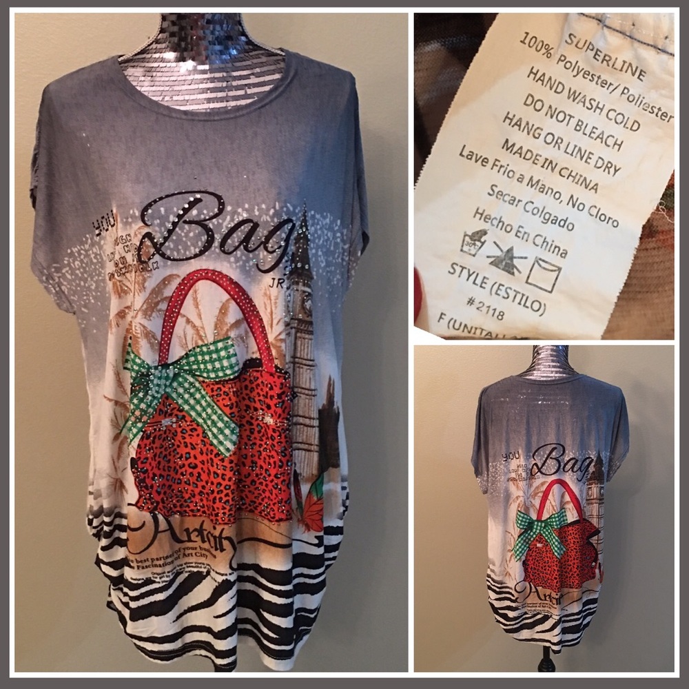 3/$25 Sequin Fashionable Blouse